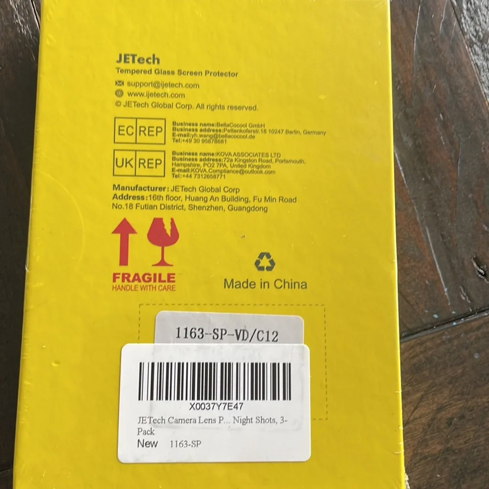 Camera Lens Protector for iPhone 12 NWT